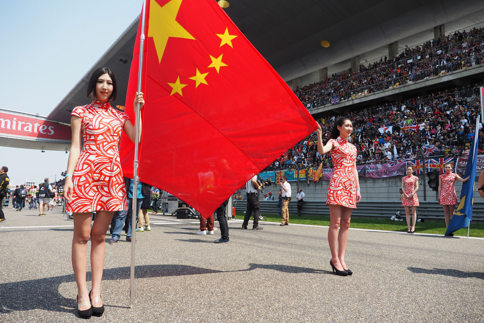 【F1ビューティー】2015 Rd.3 中国GP編「あのシャンパンシャワーで大注目の超絶美女！」