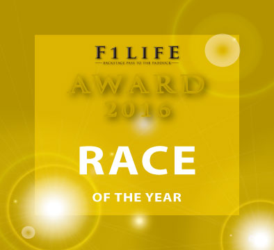 【F1LIFE AWARD 2016】RACE OF THE YEAR 2016