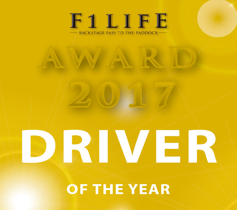 【F1LIFE AWARD 2017】DRIVER OF THE YEAR 2017