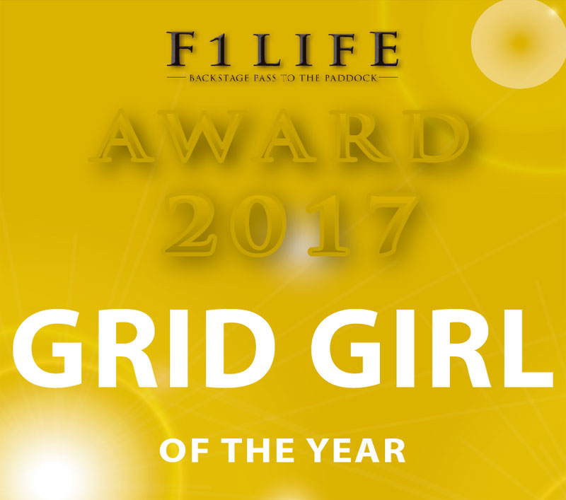 【F1LIFE AWARD 2017】GRID GIRL OF THE YEAR 2017