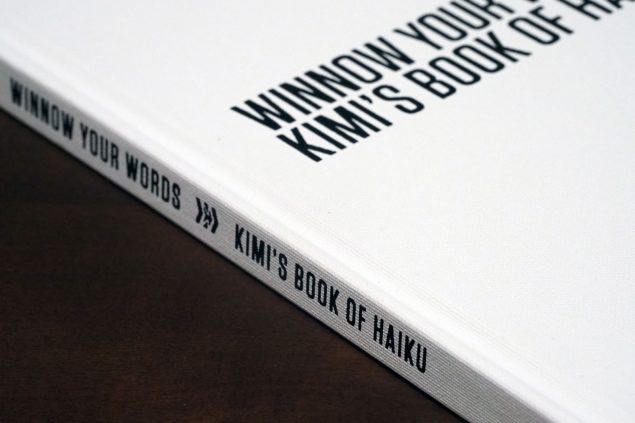 リアルスコープ】『WINNOW YOUR WORDS』KIMI'S BOOK OF HAIKU – F1LIFE