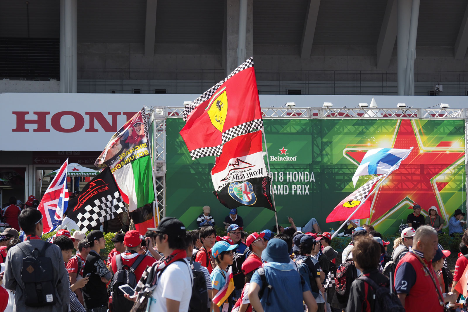 F1ファンゾーン散策】2018 Rd.17 JPN「海外グランプリとは異なる独自  