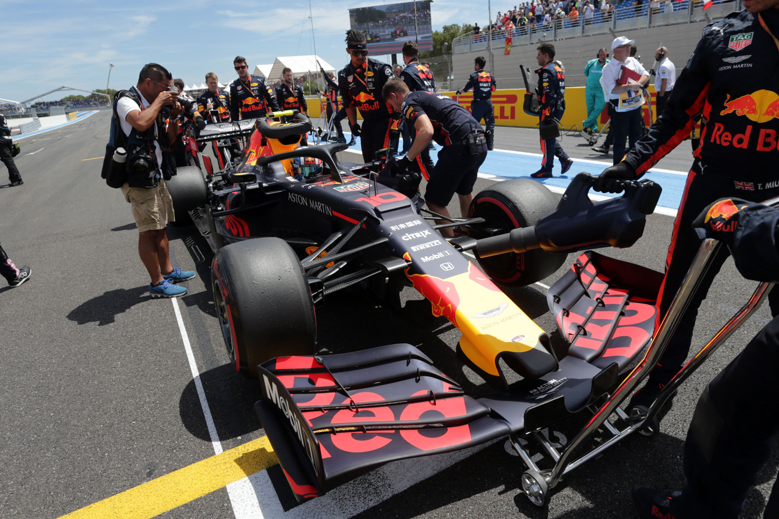 Rd.9 AUT】フェルスタッペン車のみに投入されたフロントウイングの