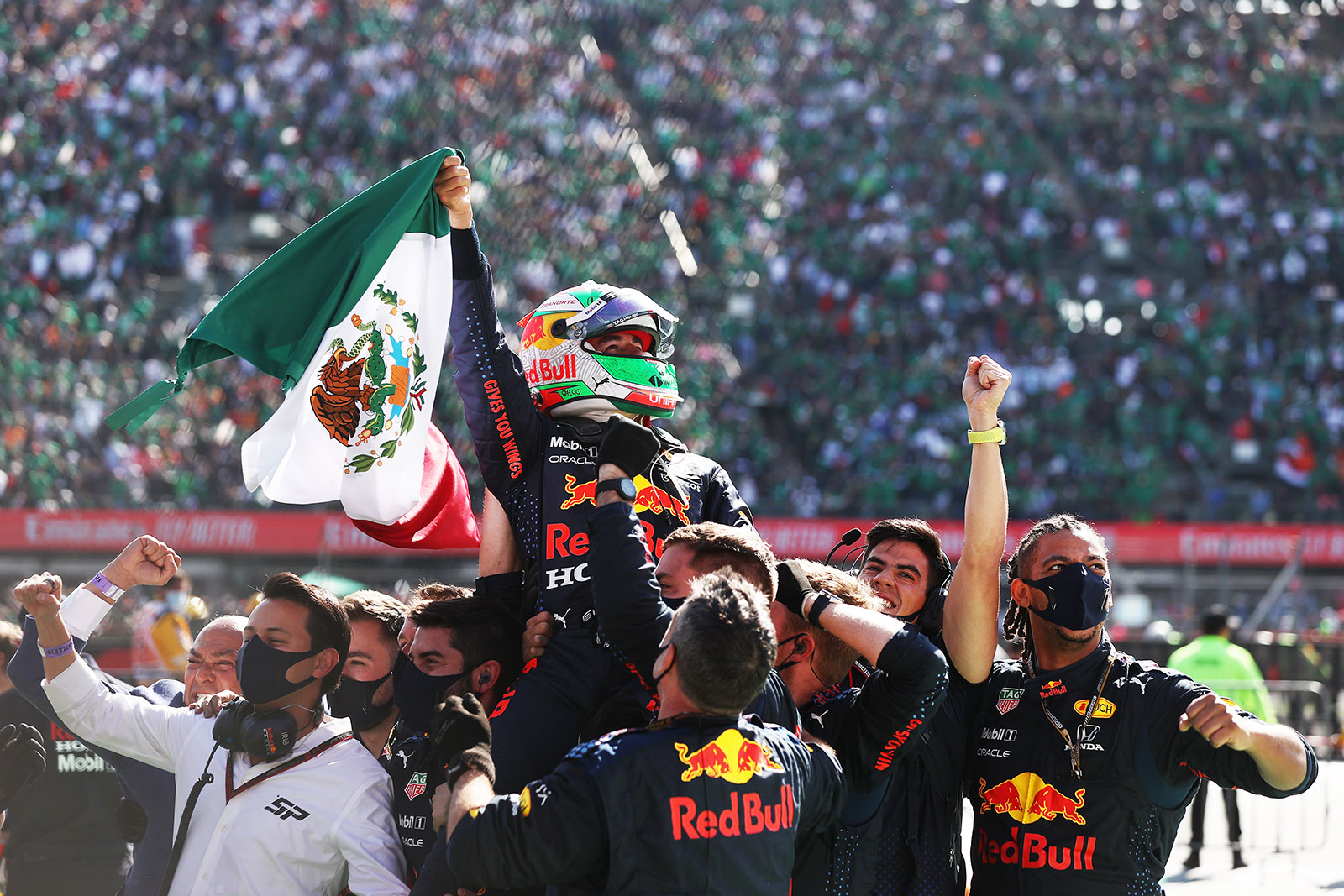 【2021 Rd.18 MEX】日曜 S・ペレス「勝ちたかったけど、母国での表彰台は本当に特別だった」