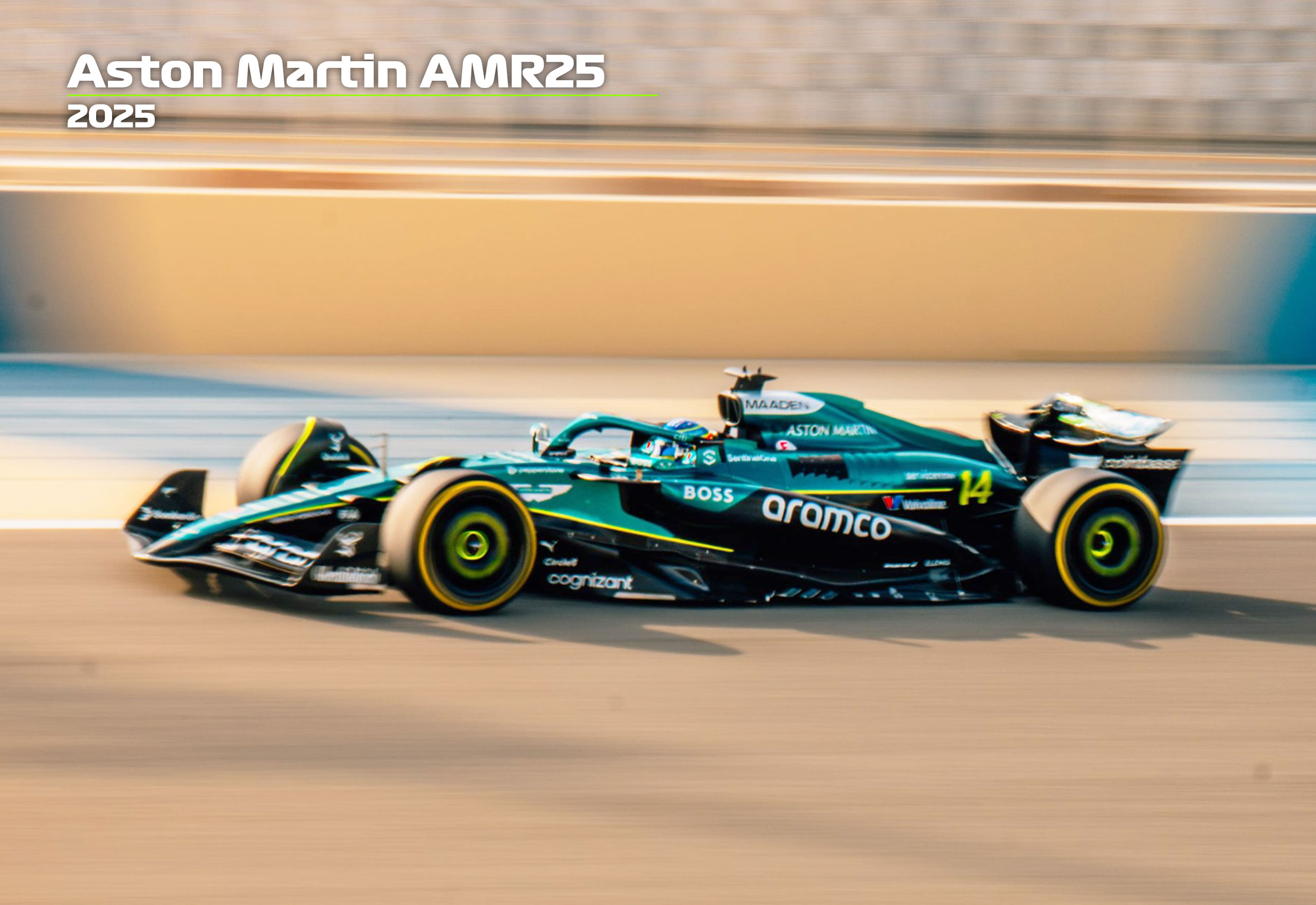 アストンマーティン AMR25 ストロール2025アメリカGPスパーク 1/43