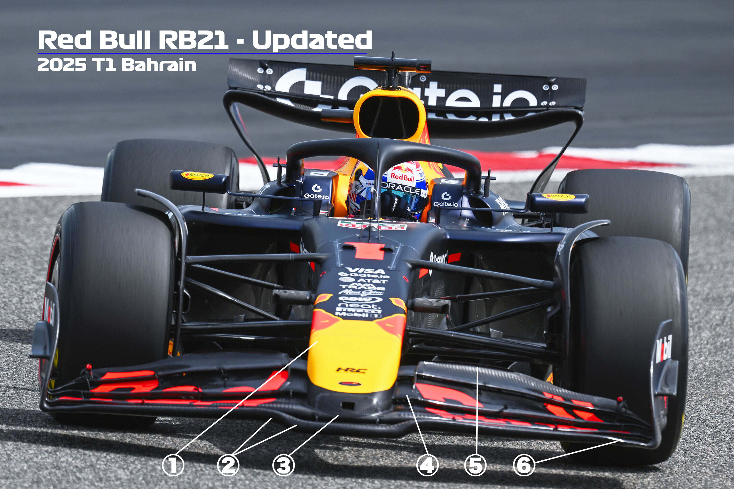 TECH】レッドブルRB21、テスト最終日に新型ノーズ＆ウイングを投入 