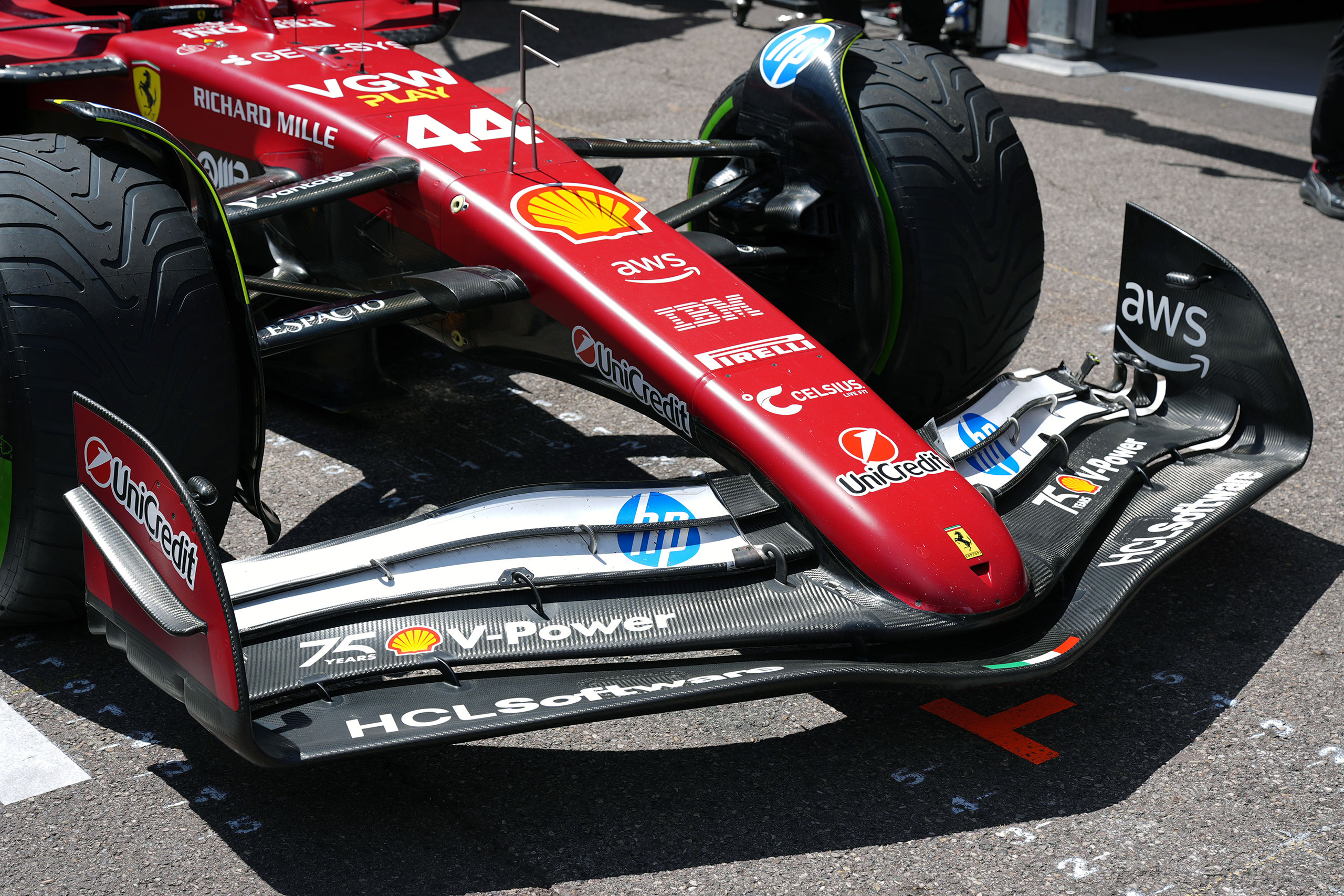 フェラーリSF-25ディテール高画質写真集【2025 Rd.8 MCO】 – F1LIFE